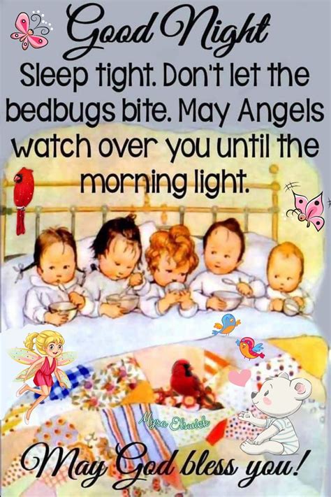 good night sleep tight don't let the bedbugs bite lyrics